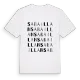 Sabaillan ordlek t-shirt