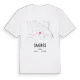 Saignes karta t-shirt