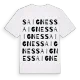 Saignes ordlek t-shirt