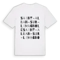 Saint-Alban-sur-Limagnole ordlek t-shirt