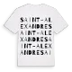 Saint-Alexandre ordlek t-shirt