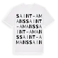 Saint-Amans ordlek t-shirt