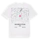 Saint-Amans-de-Pellagal karta t-shirt