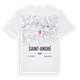 Saint-André karta t-shirt