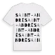 Saint-André ordlek t-shirt