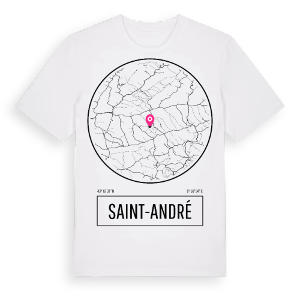 Saint-André t-shirt – ekologisk bomull t-shirt från Pinshirt