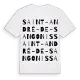 Saint-André-de-Sangonis ordlek t-shirt