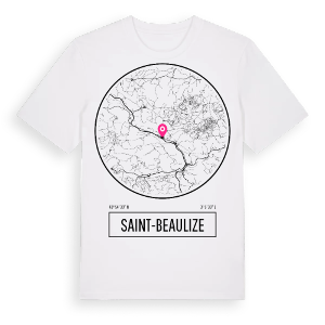 Saint-Beaulize t-shirt – ekologisk bomull t-shirt från Pinshirt