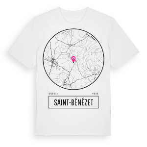 Saint-Bénézet t-shirt – ekologisk bomull t-shirt från Pinshirt