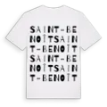 Saint-Benoît ordlek t-shirt