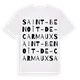 Saint-Benoît-de-Carmaux ordlek t-shirt