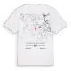 Saint-Bertrand-de-Comminges karta t-shirt