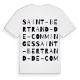 Saint-Bertrand-de-Comminges ordlek t-shirt
