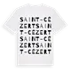Saint-Cézert ordlek t-shirt