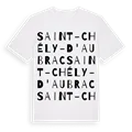 Saint-Chély-d'Aubrac ordlek t-shirt