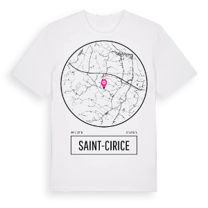 Saint-Cirice t-shirt – ekologisk bomull t-shirt från Pinshirt