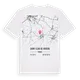 Saint-Clar-de-Rivière karta t-shirt
