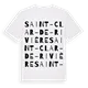 Saint-Clar-de-Rivière ordlek t-shirt