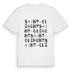 Saint-Clément ordlek t-shirt