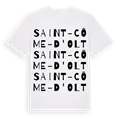 Saint-Côme-d'Olt ordlek t-shirt