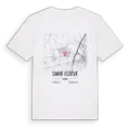 Saint-Estève karta t-shirt