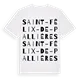 Saint-Félix-de-Pallières ordlek t-shirt