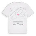 Saint-Ferréol-de-Comminges karta t-shirt