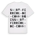 Saint-Ferréol-de-Comminges ordlek t-shirt