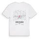 Saint-Gaudens karta t-shirt