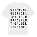 Saint-Gaudéric ordlek t-shirt