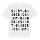 Saint-Gaudéric ordlek t-shirt