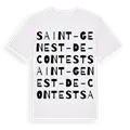 Saint-Genest-de-Contest ordlek t-shirt