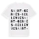 Saint-Geniès-Bellevue ordlek t-shirt