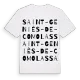 Saint-Geniès-de-Comolas ordlek t-shirt