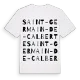 Saint-Germain-de-Calberte ordlek t-shirt