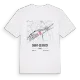 Saint-Gervasy karta t-shirt