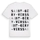 Saint-Géry-Vers ordlek t-shirt