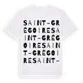 Saint-Grégoire ordlek t-shirt