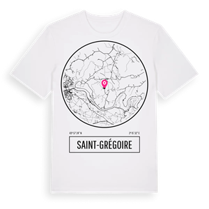 Saint-Grégoire t-shirt – ekologisk bomull t-shirt från Pinshirt