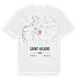 Saint-Hilaire karta t-shirt