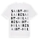 Saint-Hilaire ordlek t-shirt