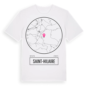Saint-Hilaire t-shirt – ekologisk bomull t-shirt från Pinshirt