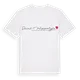 Saint-Hippolyte hjärta t-shirt