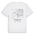 Saint-Jean-de-Védas karta t-shirt