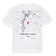 Saint-Jean-de-Verges karta t-shirt