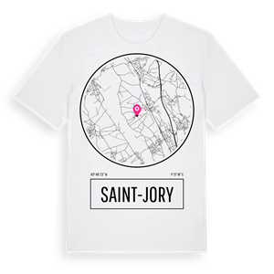 Saint-Jory t-shirt – ekologisk bomull t-shirt från Pinshirt