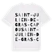 Saint-Julien-de-Gras-Capou ordlek t-shirt
