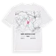 Saint-Julien-de-la-Nef karta t-shirt