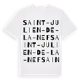 Saint-Julien-de-la-Nef ordlek t-shirt