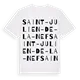 Saint-Julien-de-la-Nef ordlek t-shirt